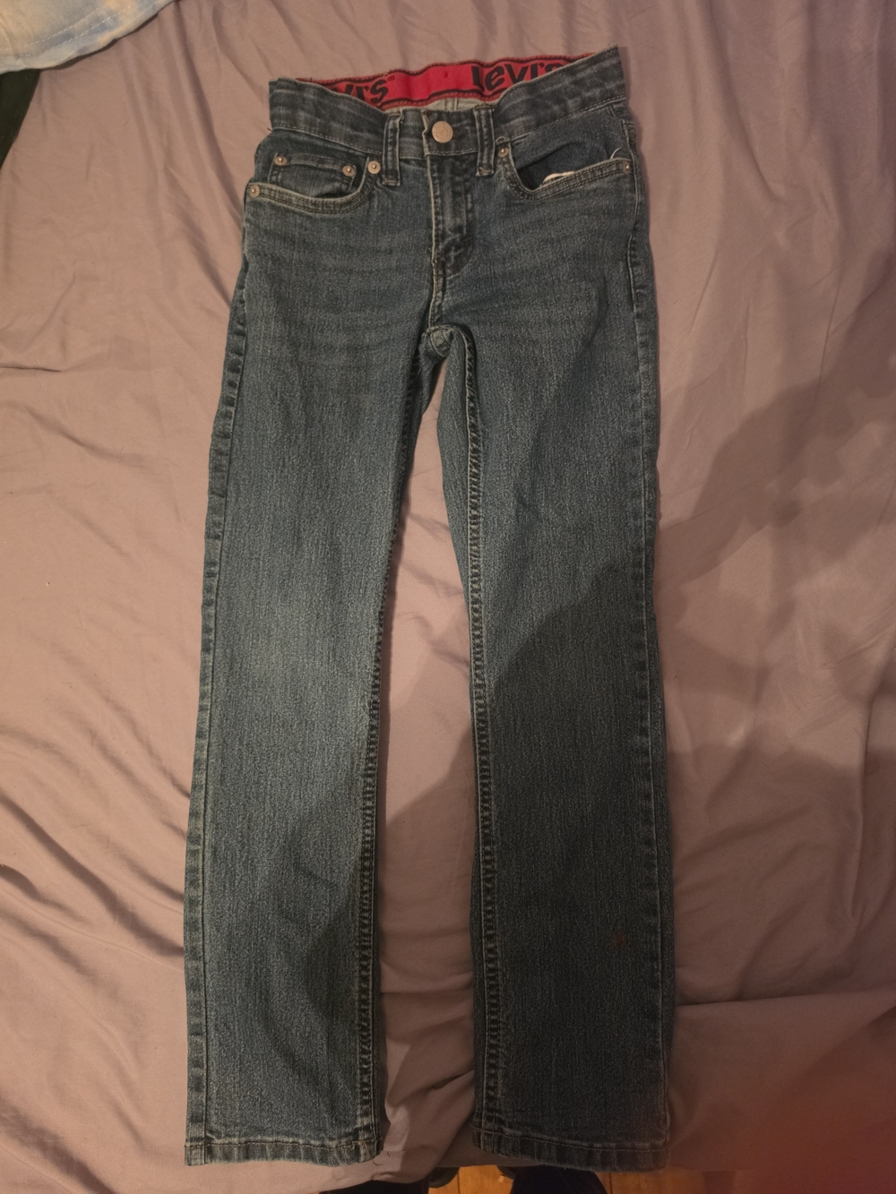 Levi's Boy's Blue Straight-Leg Jeans